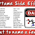 Aspartame Side Effects