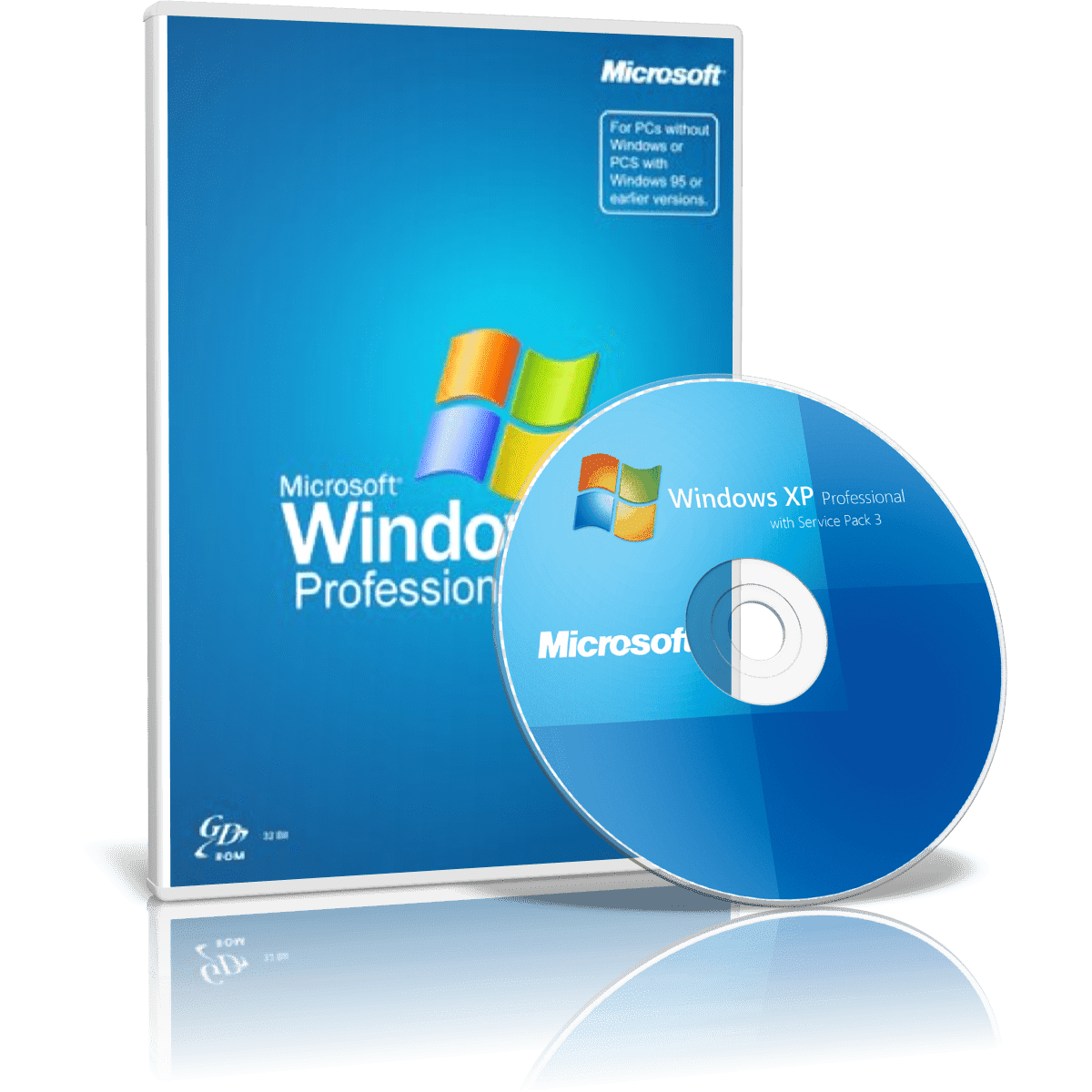 Microsoft Professional XP SP3 Windows - 8