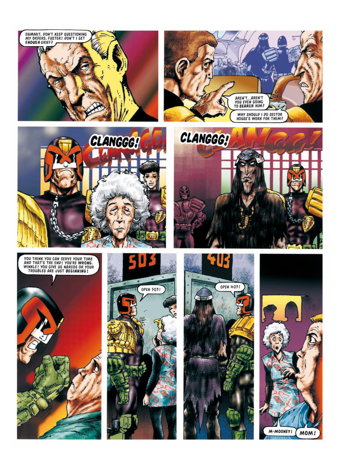Read online Judge Dredd: The Complete Case Files comic -  Issue # TPB 23 - 151