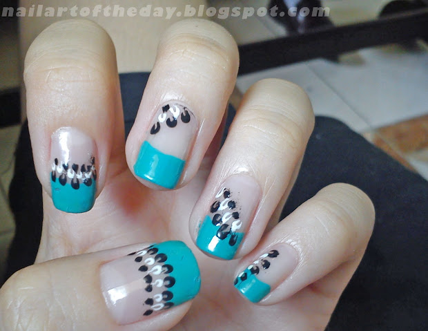 nail art of day simple design