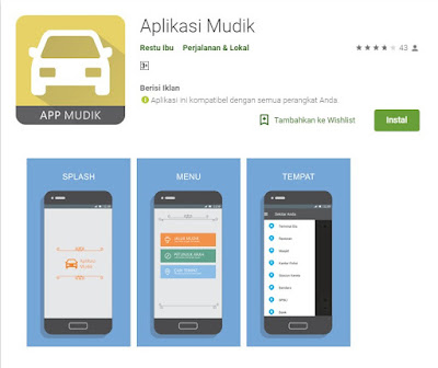Aplikasi Mudik Penunjuk Jalan Untuk Android