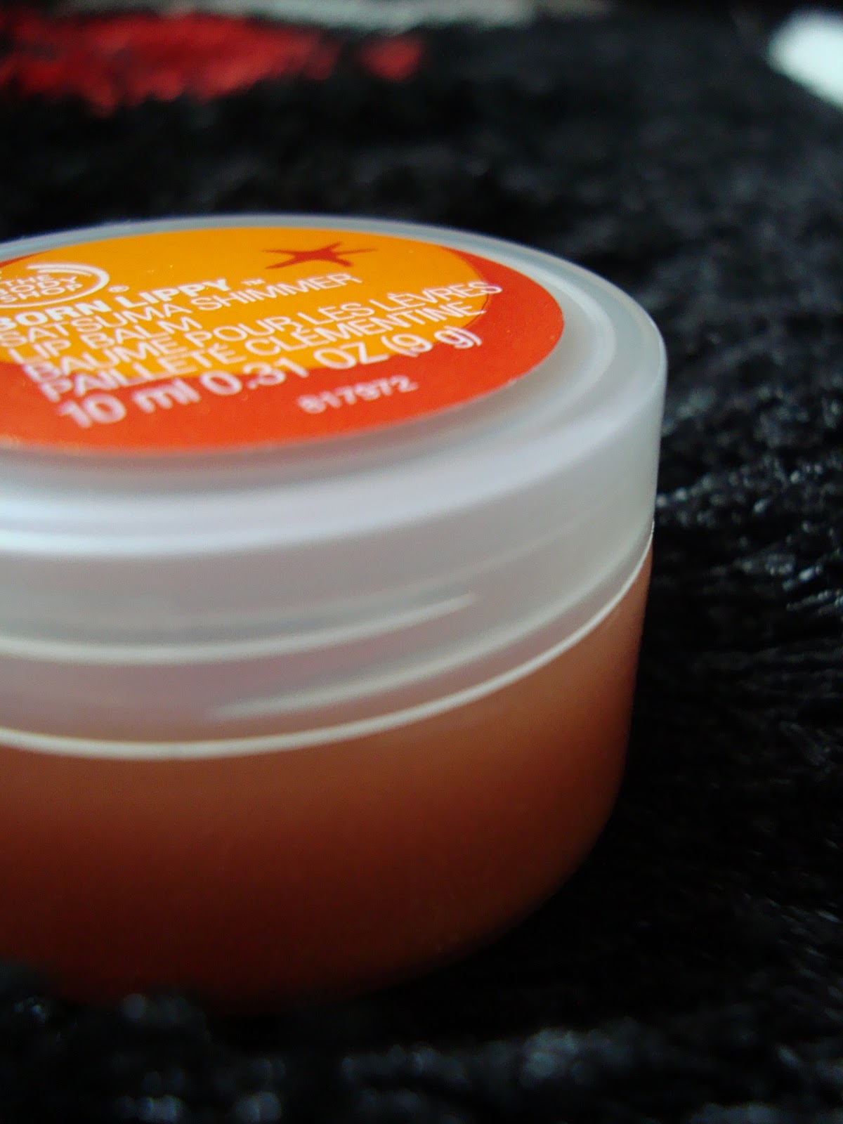 Fate's beauty spree Body Shop's Born Lippy Satsuma Shimmer