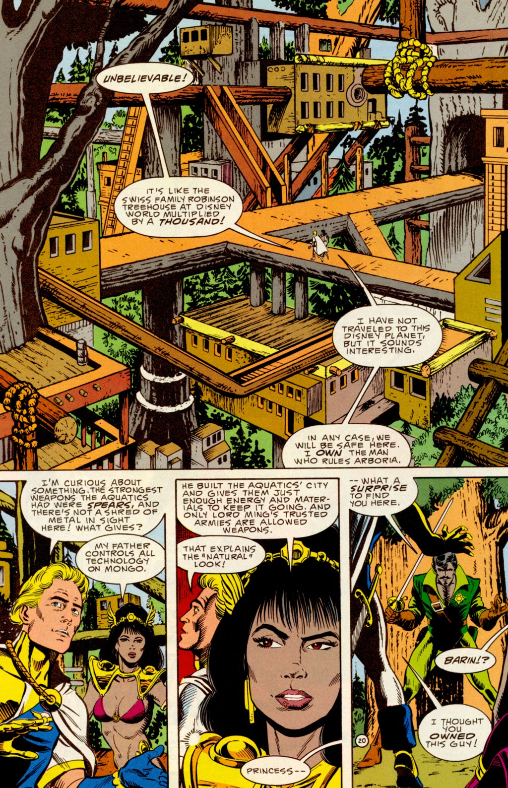 Read online Flash Gordon (1988) comic -  Issue #3 - 20
