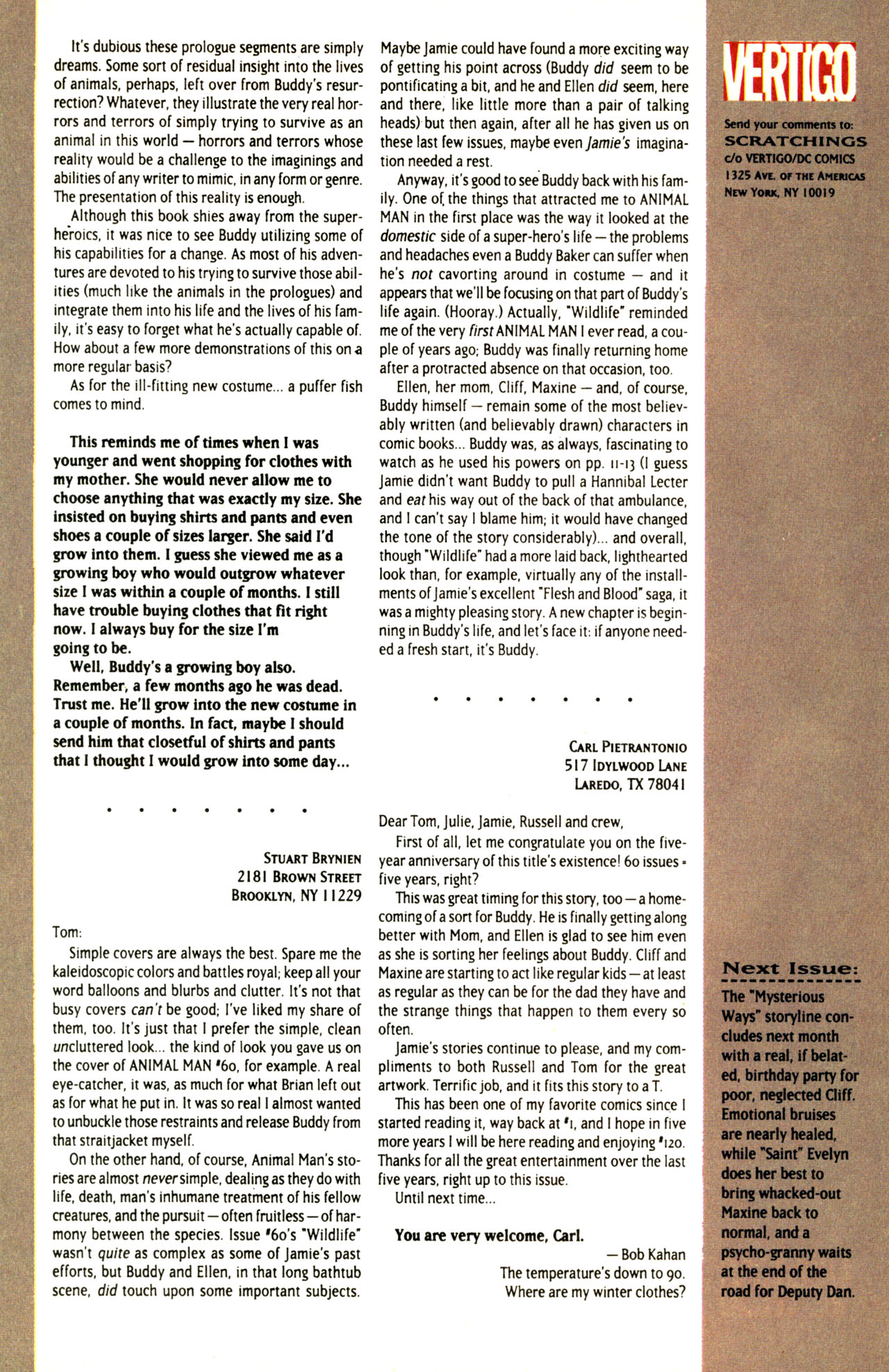 Read online Animal Man (1988) comic -  Issue #67 - 28