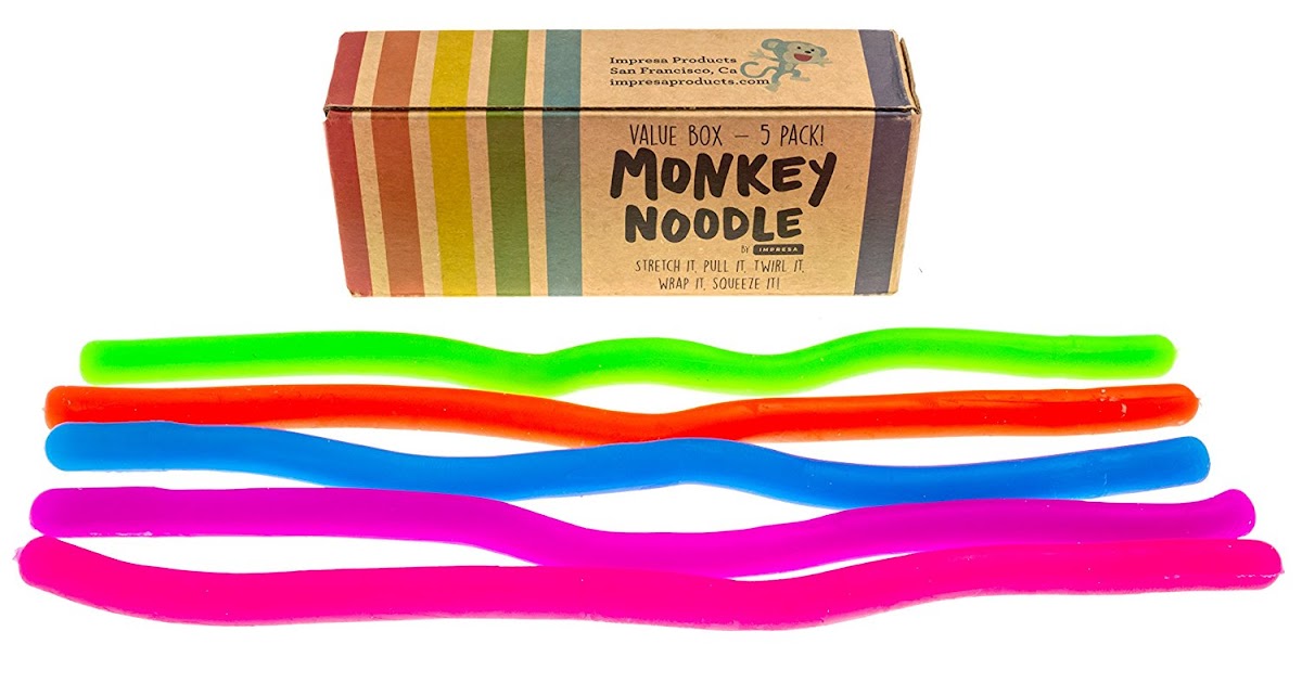 Confessions of a Frugal Mind Monkey Noodles Sensory Toys 5 Pack 9.49
