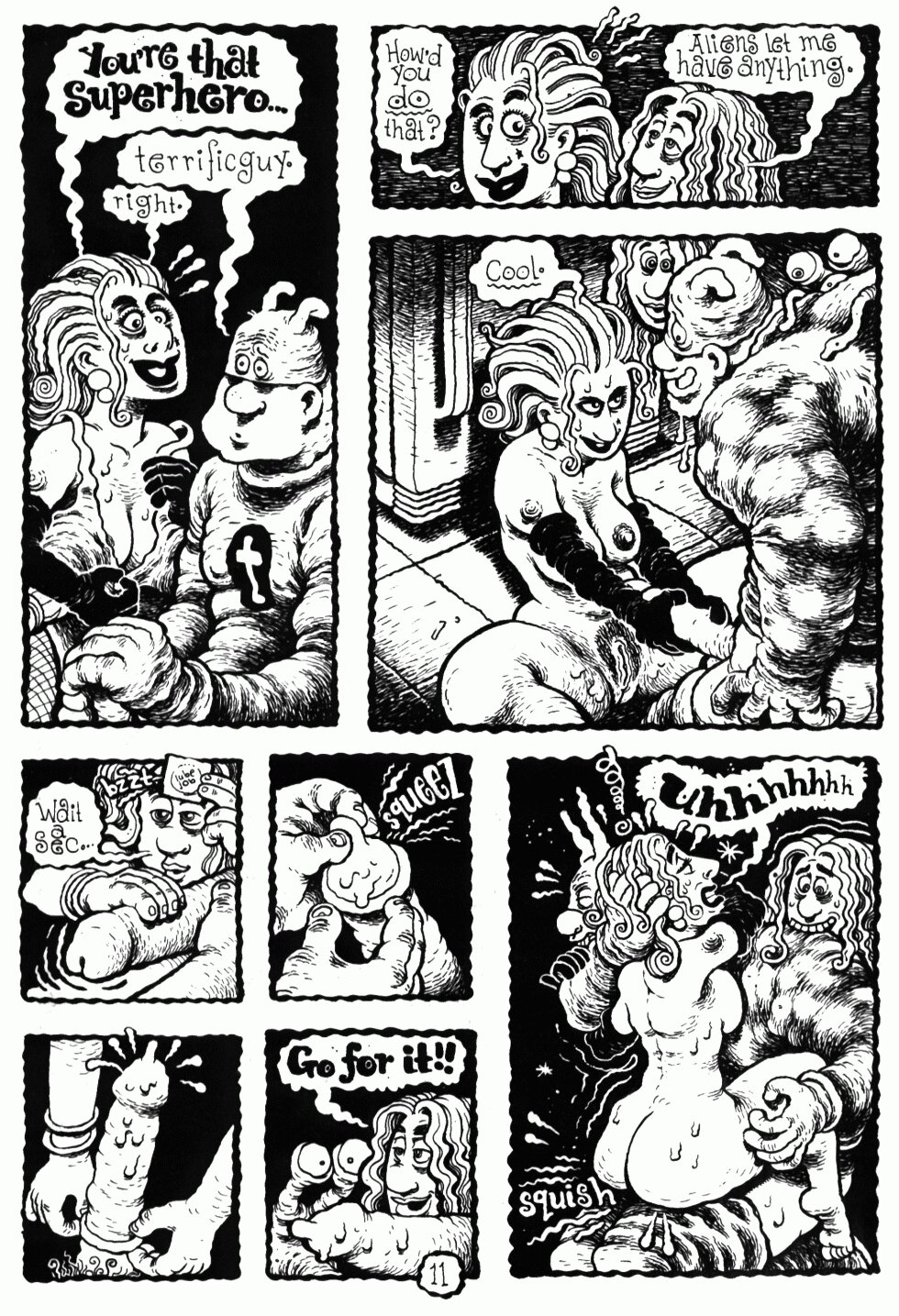 Read online Cynthia Petal's Really Fantastic Alien Sex Frenzy! comic -  Issue # Full - 13