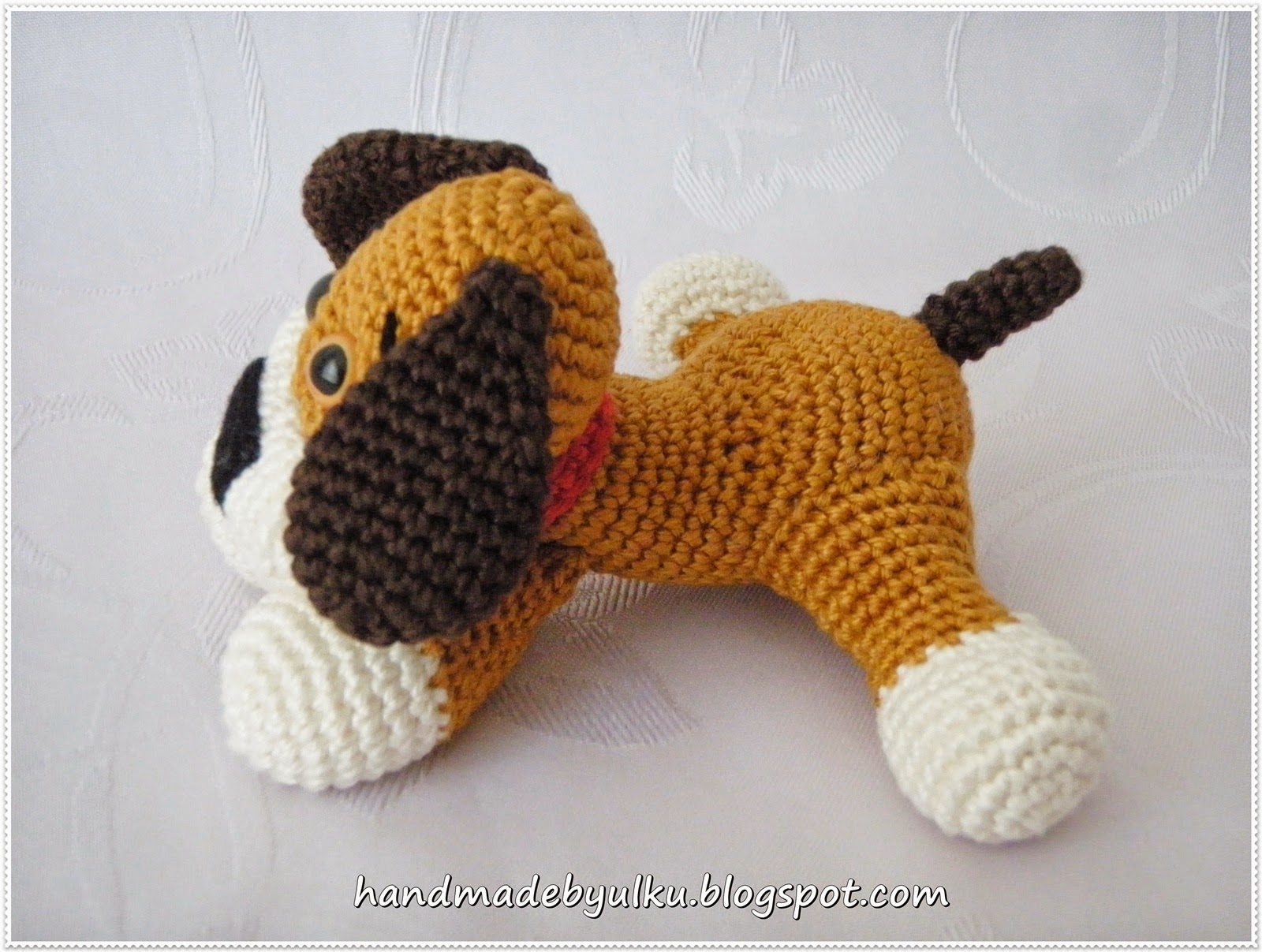 Handmade by Ülkü Amigurumi Süßer Hund / Dog