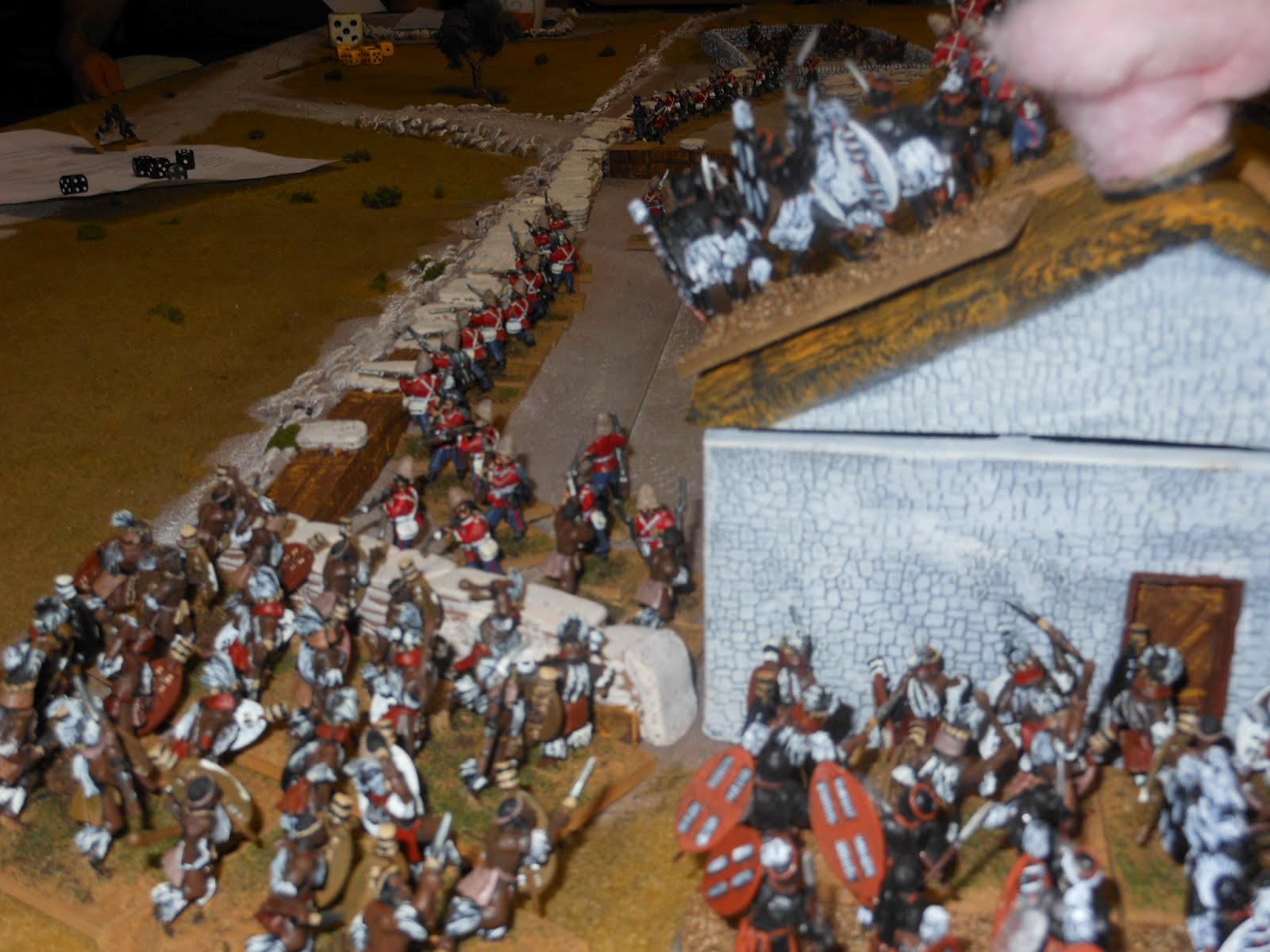 Band of Wargame Brothers Battle of Rorke's Drift in 28mm!