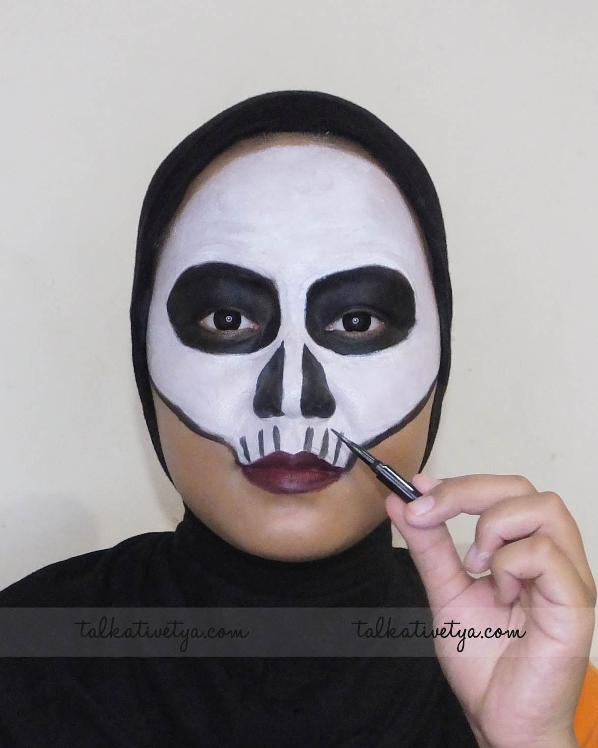 TUTORIAL Voodoo Witch Halloween Makeup Tutorial Talkative Tya