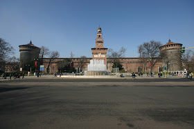 The Castello Sforzesco in Milan