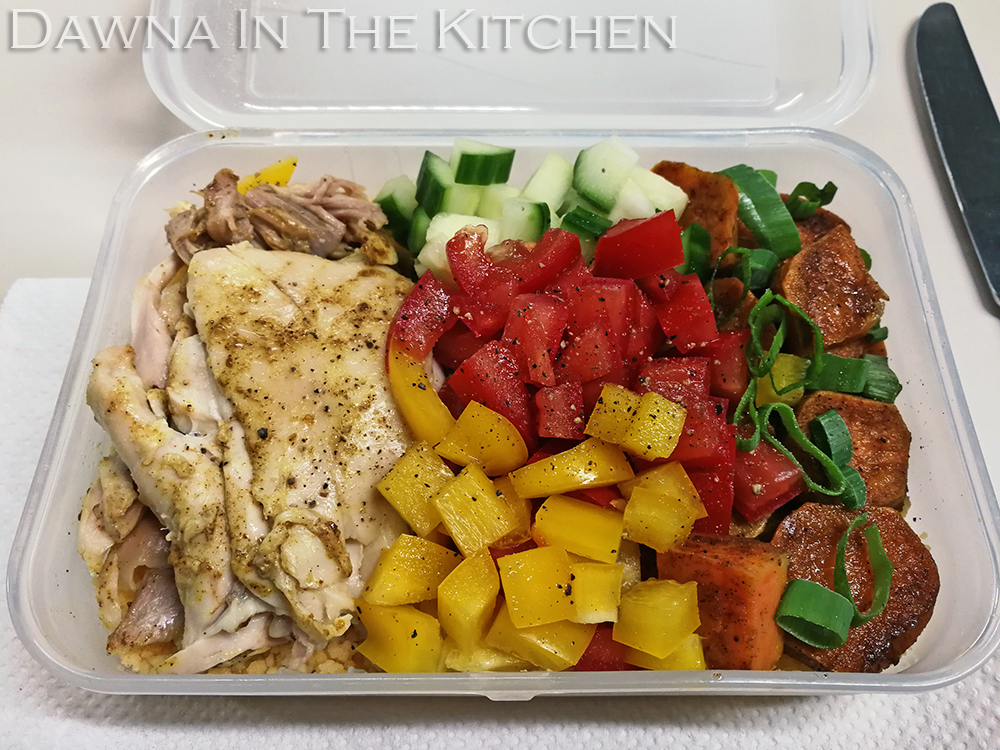 Dawna in the Kitchen Couscous Lunch Boxes Lazy Lunch Prep