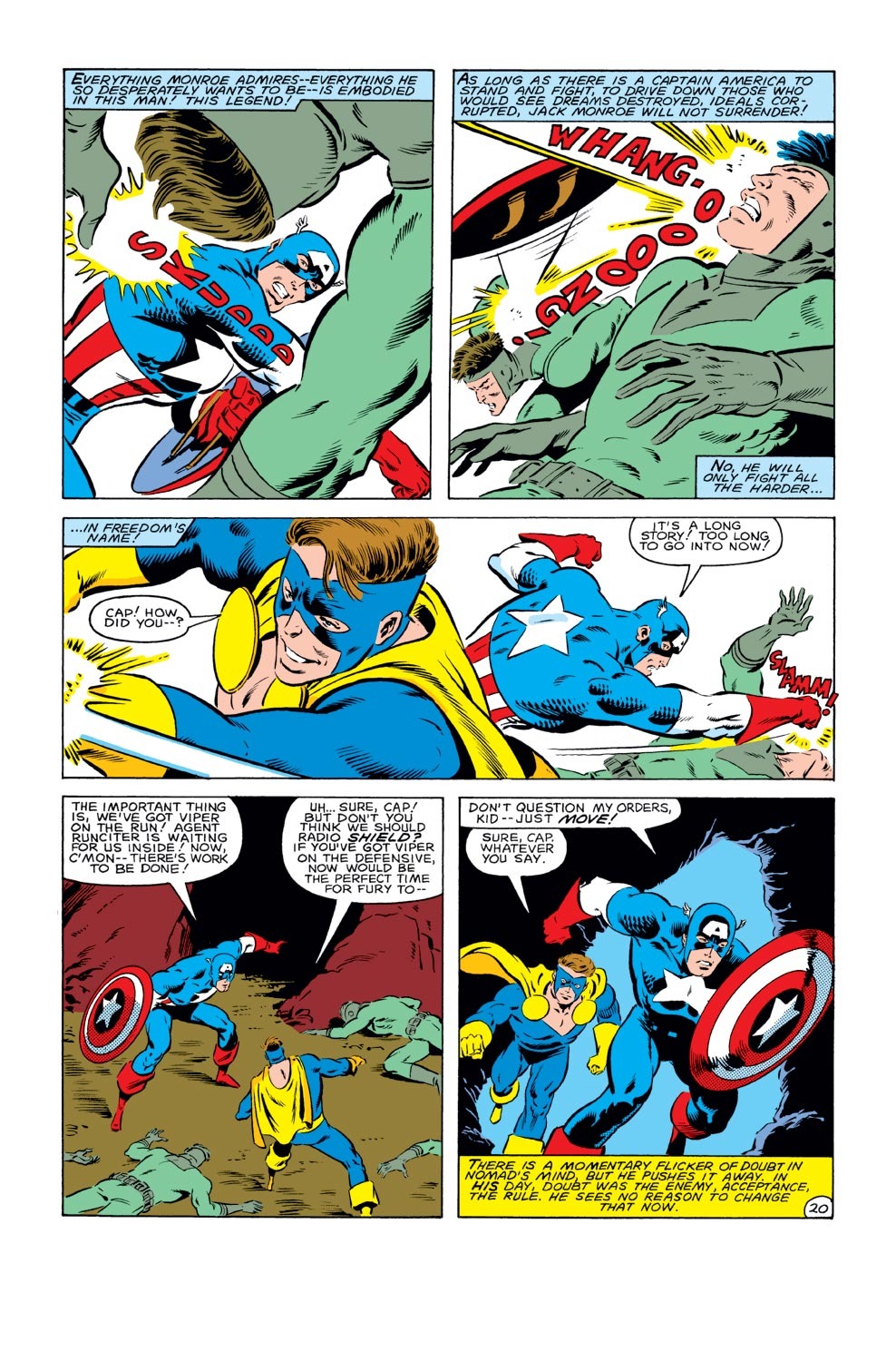 Read online Captain America (1968) comic -  Issue #282 - 21