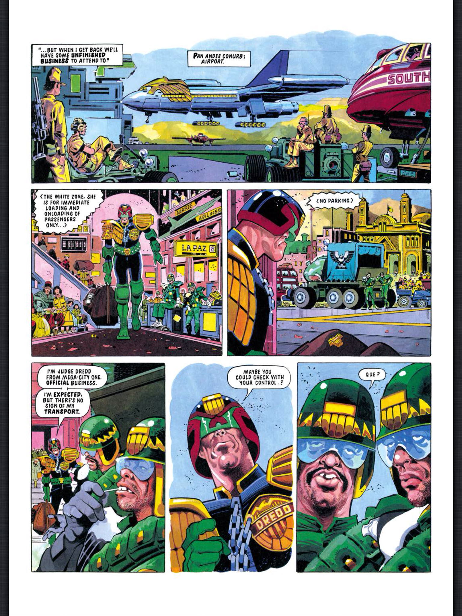 Read online Judge Dredd: The Complete Case Files comic -  Issue # TPB 20 - 113