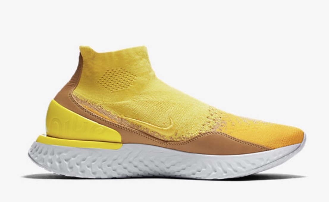 rise react flyknit sneaker