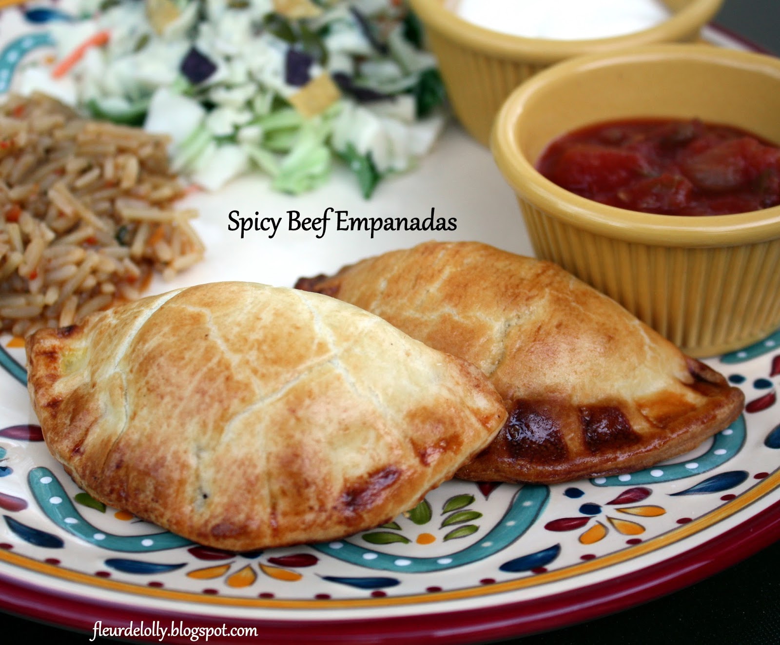 Fleur de Lolly Spicy Beef Empanadas