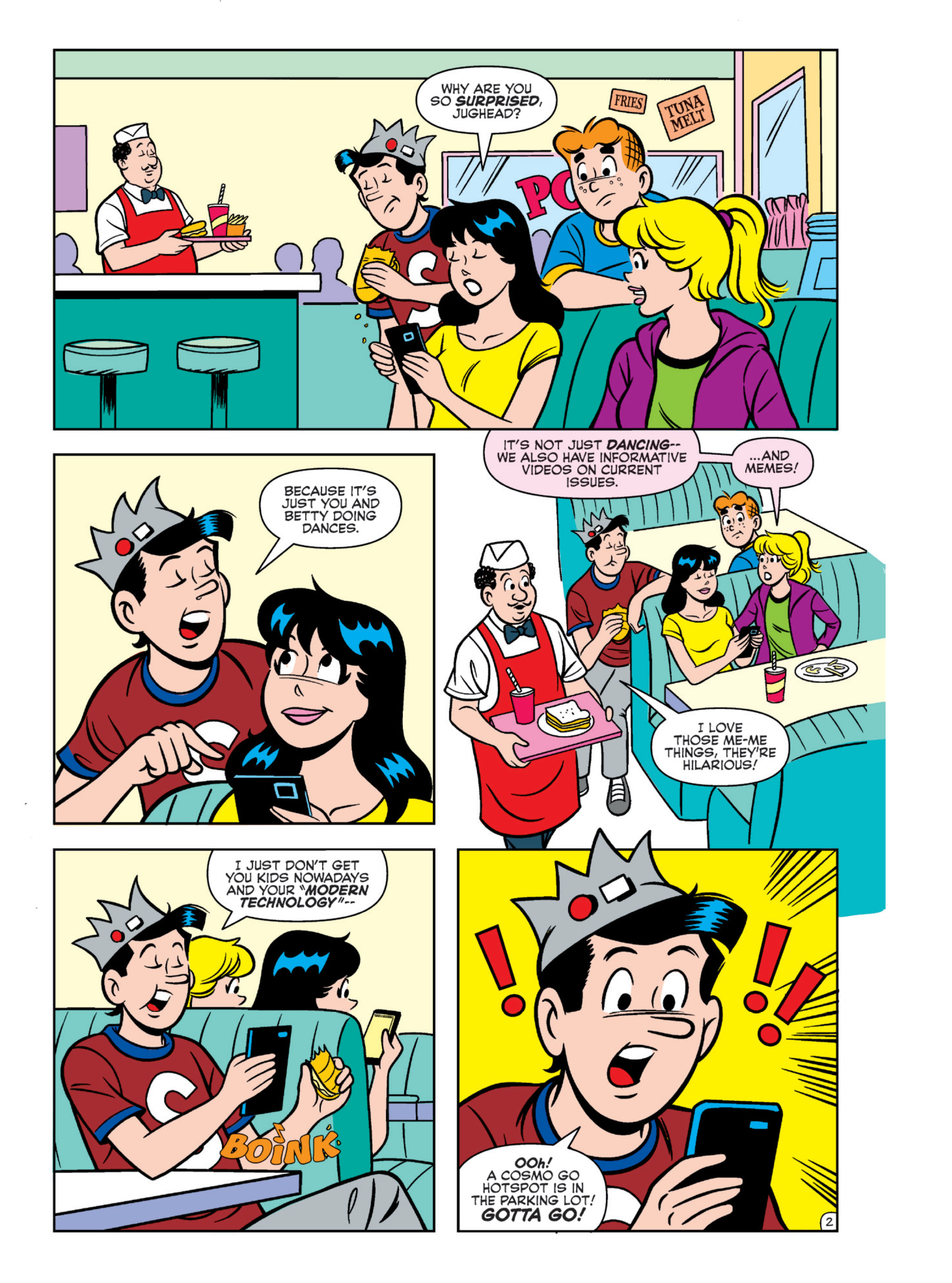 Read online World of Betty & Veronica Digest comic -  Issue #1 - 3