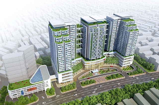 Phối cảnh chung cư Sun Group bến xe Lương Yên Phối cảnh chung cư Sun Group bến xe Lương Yên