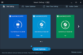 IObit Smart Defrag Pro 5.3. with Keygen