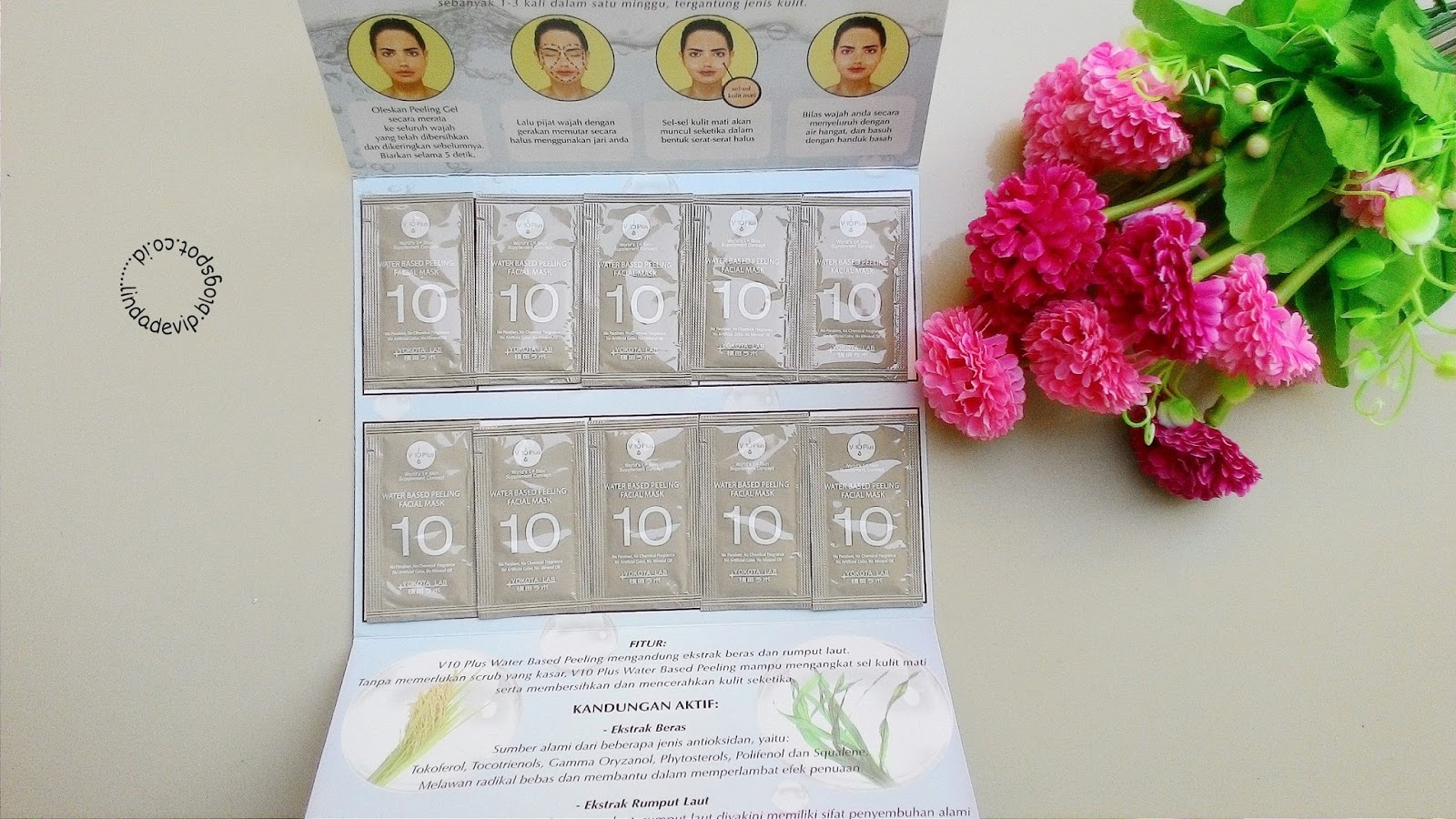 Review V10 Plus Indonesia Serums & Water Based Peeling HI! BARBIE ♥