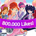 ¡Facebook Oficial del Winx Club consigue 800.000 fans!