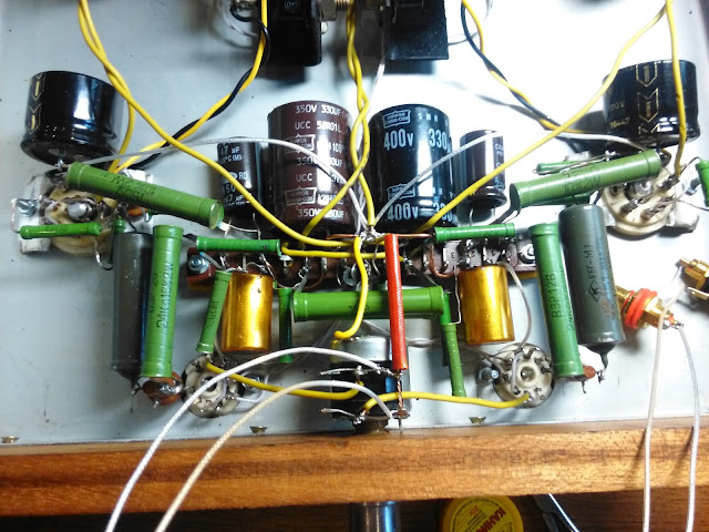 Ламповый звук от Сергея Семенкова: Усилитель на лампах 6С4П и 4П1Л.