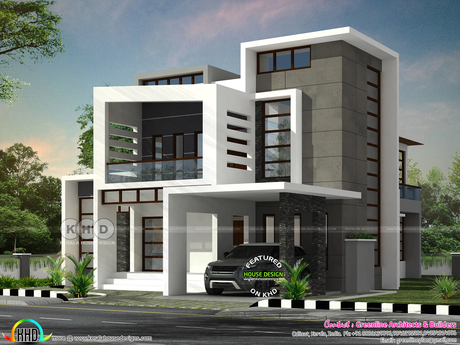 Vibrant Box Type Modern House Design Design Photography Vibrant Box Type Modern House Design Design Photography