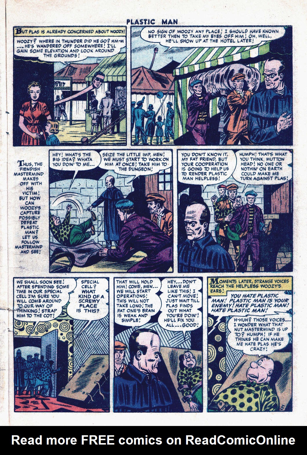 Read online Plastic Man (1943) comic -  Issue #49 - 7