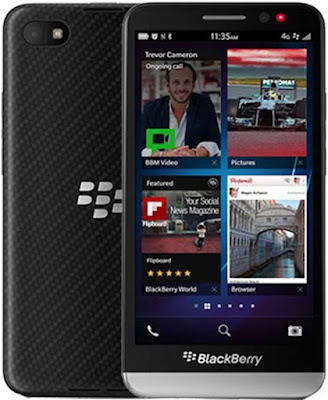 Spesifikasi BlackBerry Z30 Spesifikasi BlackBerry Z30 Untuk kemajuan lain dari smartphone blackberry Z30 ini telah memiliki CPU yang produk sebelumnya memakai Dual-core 1.5 GHz Krait. Pada peluncuran Blackberry Z30 ini mengusung Chipset Qualcomm Snapdragon S4Pro Dual-core yang berkecepatan 1.7 GHz Krait dan tentu berbeda pada produk yang diluncurkan sebelumnya. Memiliki layar cukup luas seperti Smartphone yang dimiliki oleh Samsung maupun produk lainnya yang memiliki layar dengan ukuran 5 inci atau lebih. Selain itu ponsel blackberry Z30 ini telah dilengkapi dengan kamera yang masih sama dengan produk sebelumnya yaitu blackberry Z10 dengan kamera belakang yang berukuran 8 MP dan kamera depan 2 MP. Layar Super AMOLED 5-inchi adalah apa yang menghiasi paras depan BlackBerry Z30 dengan resolusi HD 720x1280 pixel dan kepadatan di 295 ppi. Tampilan layarnya jenuh dengan warna-warni mencolok khas layar OLED yang membuat skema lukisan BB 10 diatasnya terlihat atraktif. Sudut pandang baik itu horisontal maupun vertikal-nya pun sangat baik. Kelebihan Sistem operasi yang cukup update dengan OS Blackberry 10.2. Layar canggih dengan teknologi Super AMOLED capacitive touchscreen. Koneksi mantap dengan 4G LTE. Kamera belakang 8MP tidak seperti Blackberry lain yg masih di bawah 5 MP kebanyakan. Bisa instal aplikasi Android untuk versi Jelly