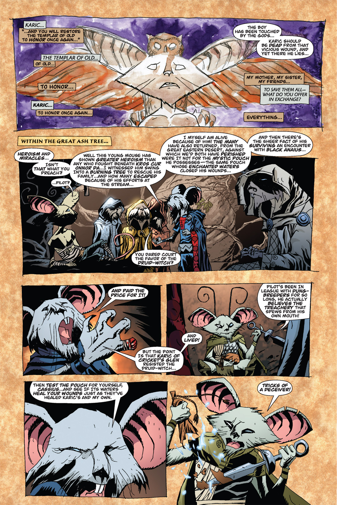 Read online The Mice Templar Volume 1 comic -  Issue #6 - 10