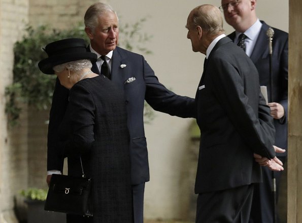 British Royal Family Attend Countess Mountbatten S Funeral