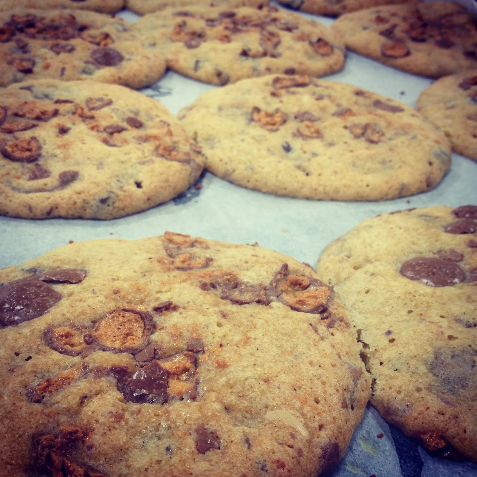 My Own Bake Off Malteser Cookies