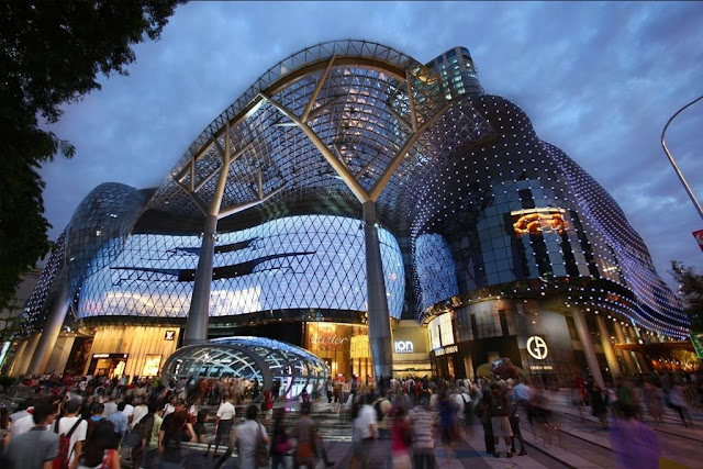 Luxury and mid-range shopping at ION Orchard