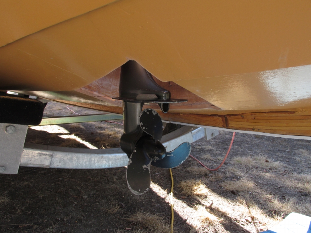 Building a Caledonia Yawl Outboard Motor Well