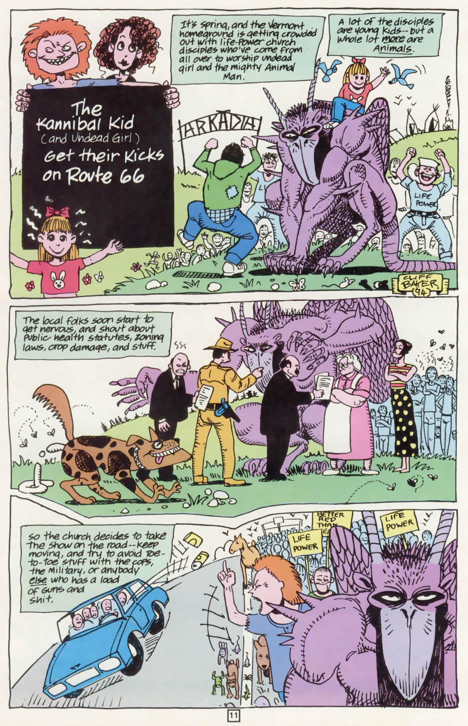 Read online Animal Man (1988) comic -  Issue #75 - 12