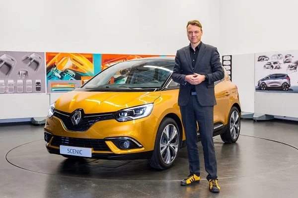 Laurens van den Acker de Renault fue elegido Diseñador del año