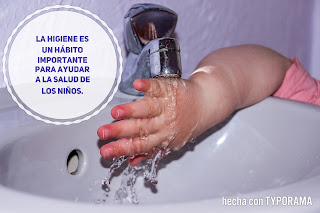 La higiene es un hábito importante para ayudar a la salud de los niños