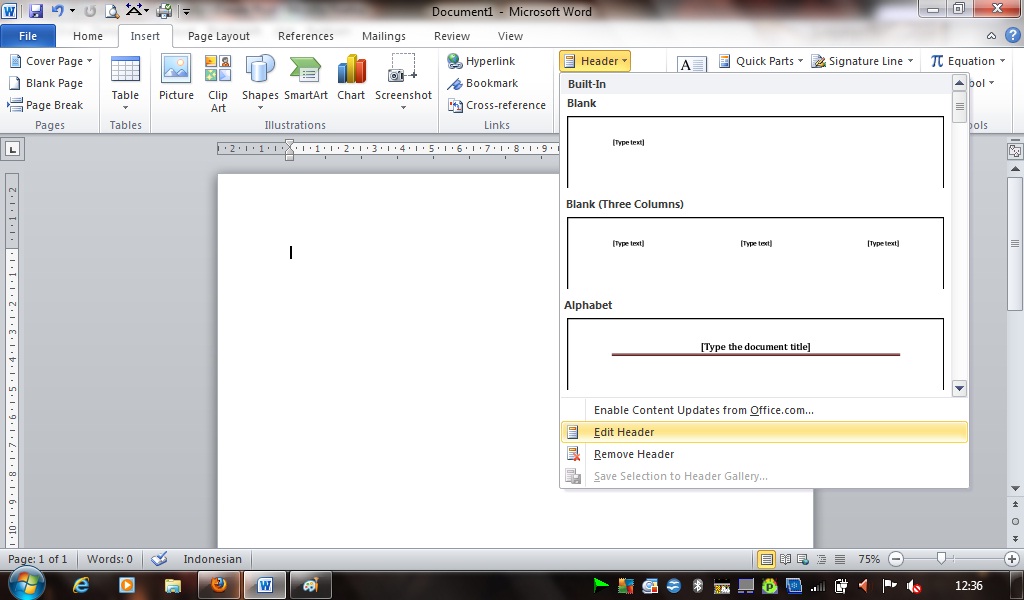how to exit header and footer in word 2010 how to exit header and footer in word 2010