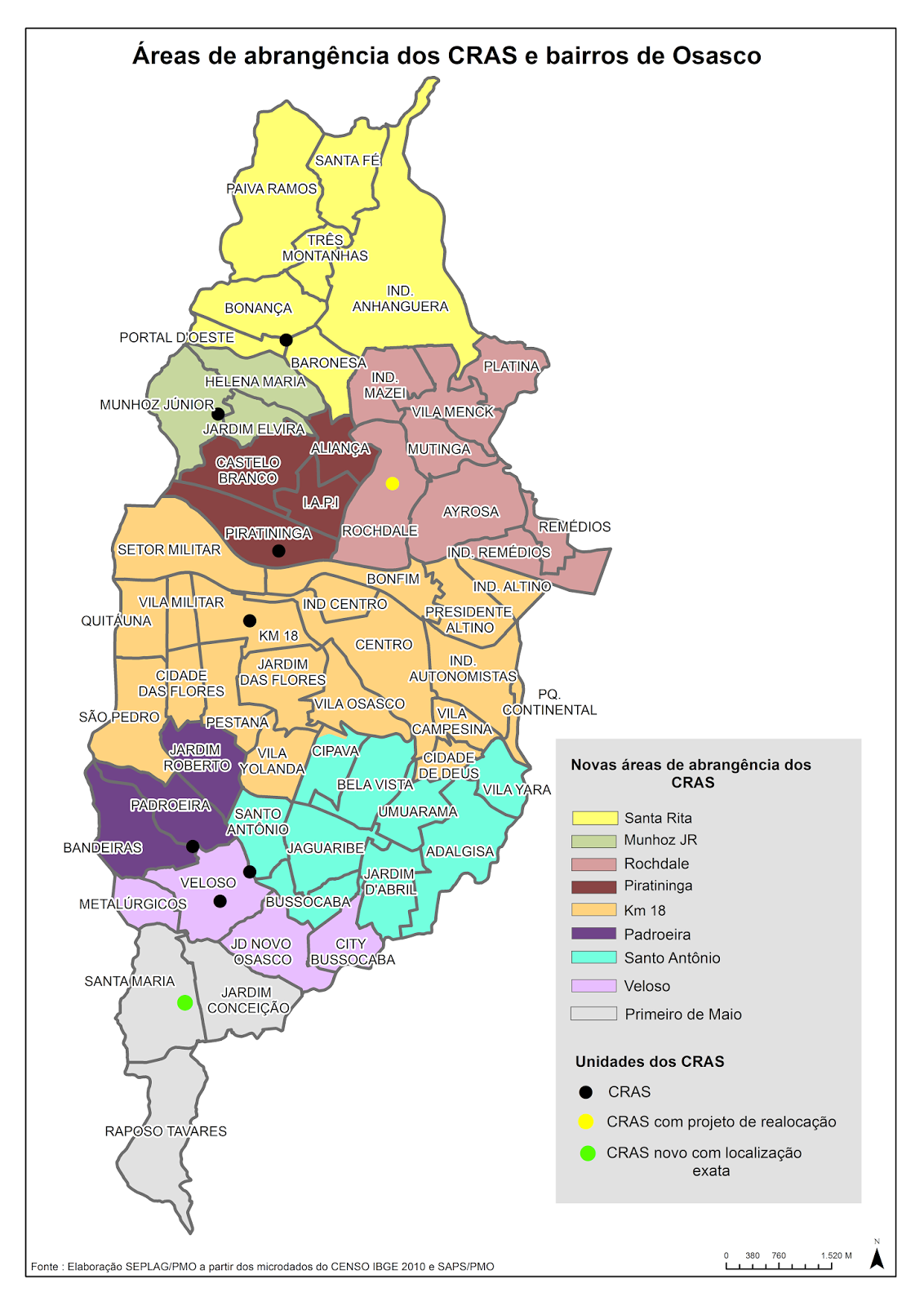 SPEC Assunto Novo mapa CRAS Município