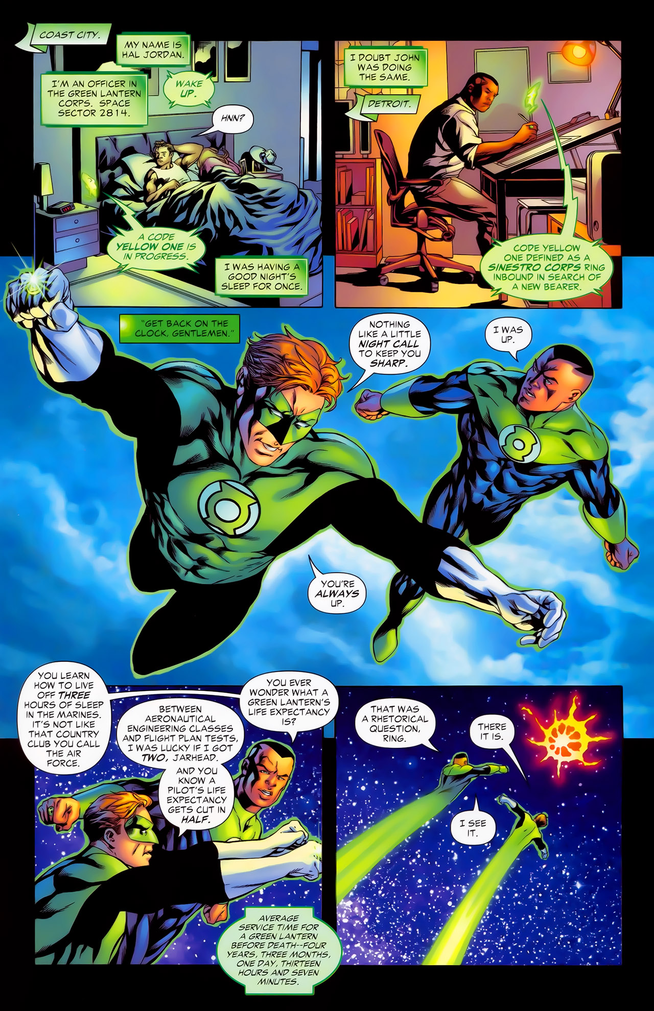 Green Lantern (2005) issue 27 - Page 2