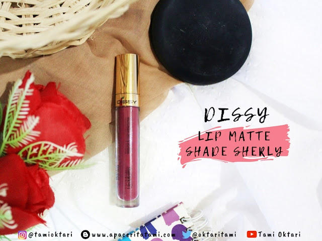[REVIEW] Dissy Lip Matte shade Sherly LM 004