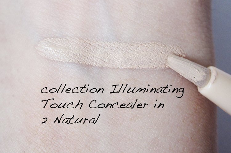 collection illuminating touch concealer