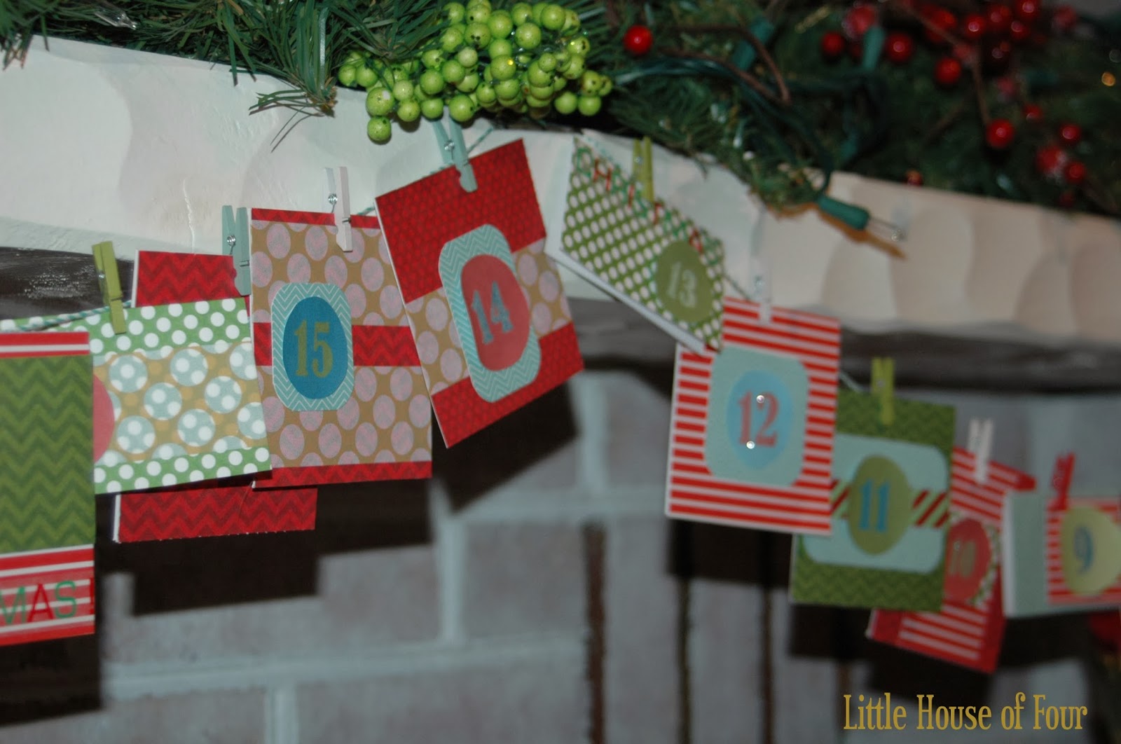 {DIY} Advent Calendar... | Little House of Four - Creating a beautiful ...