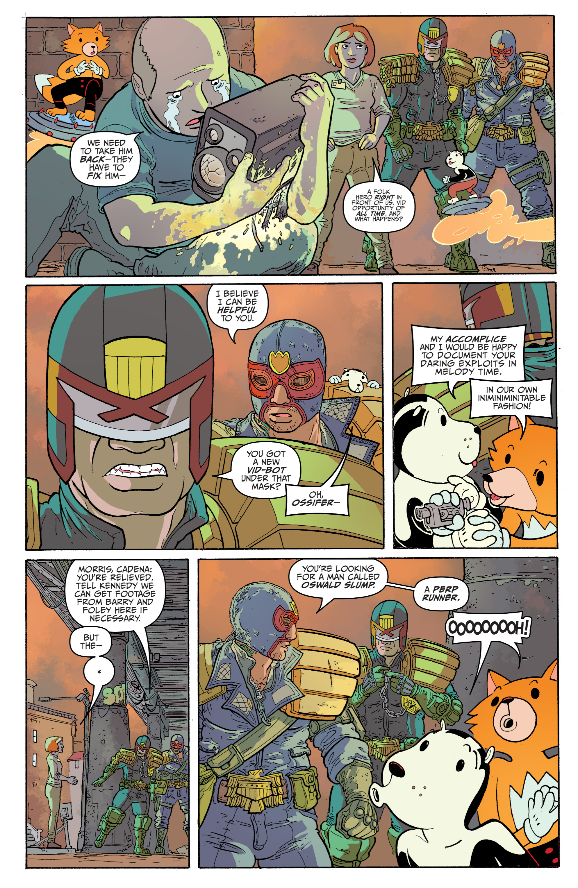 Read online Judge Dredd: Mega-City Two comic -  Issue #4 - 10