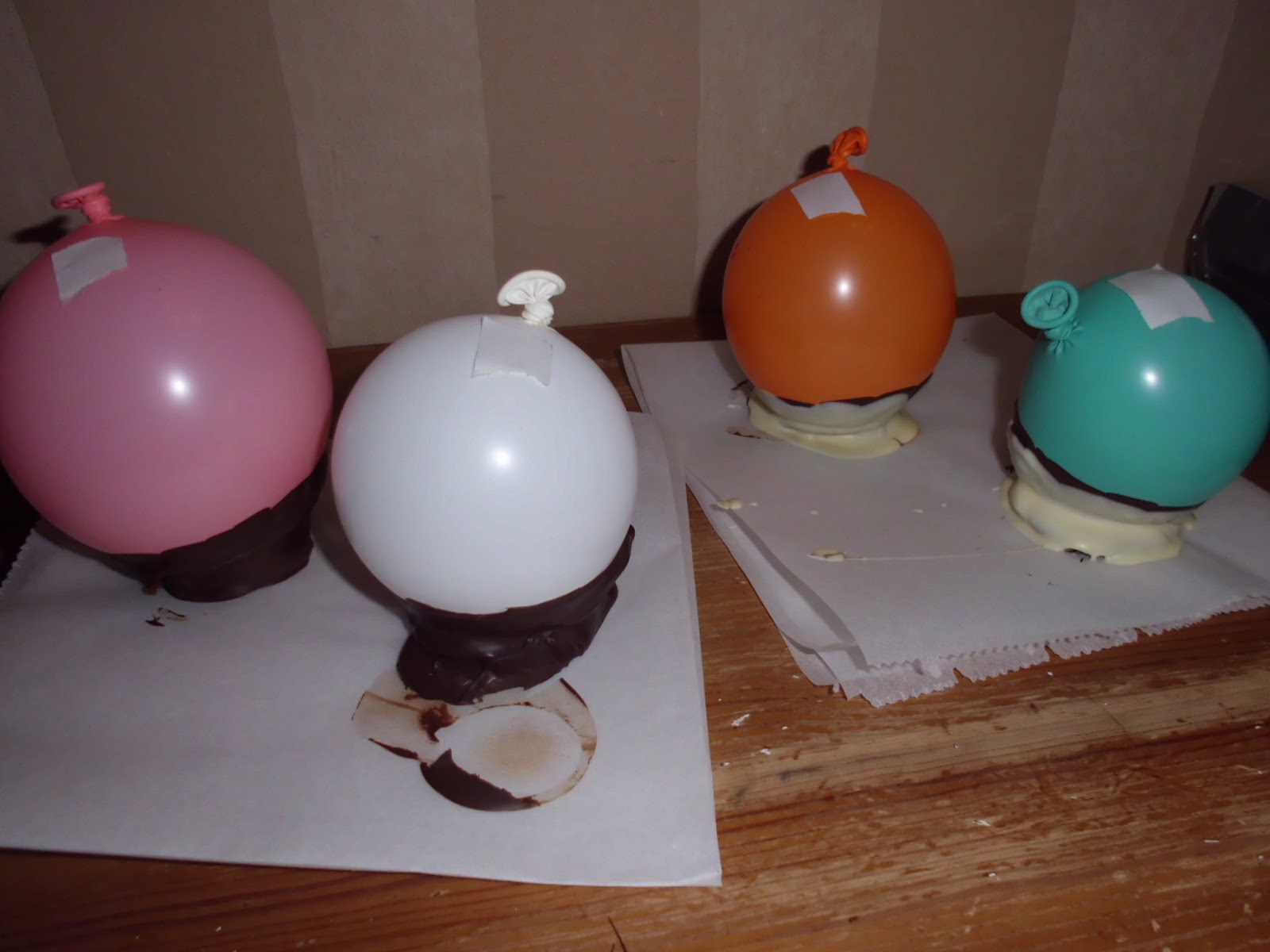 Purzelheike: Osternest aus Schokolade