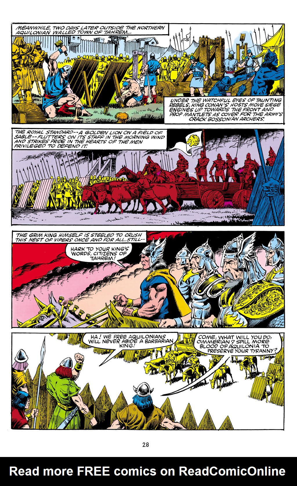 Read online The Chronicles of King Conan comic -  Issue # TPB 4 (Part 1) - 29