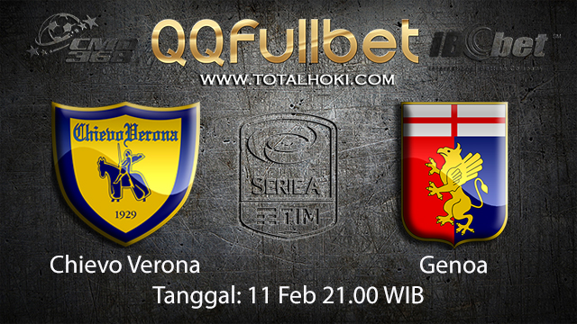 PREDIKSIBOLA - PREDIKSI TARUHAN BOLA CHIEVO VS GENOA 11 FEBRUARI 2018 ( ITALIAN SERIE A )