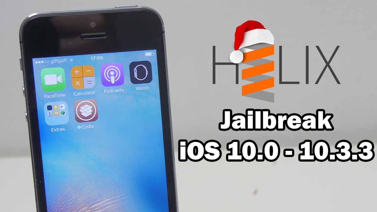 Cara Jailbreak Iphone 5, Iphone 5C, Ipad Ios 10.3.3 Memakai Helix Ipa