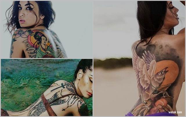 53 Foto Gambar Tato Keren Dipunggung #Tattoo 3D Salib, Tribal Dan Henna Ditubuh Wanita ini 53 Foto Gambar Tato Keren Dipunggung #Tattoo 3D Salib, Tribal Dan Henna Ditubuh Wanita ini