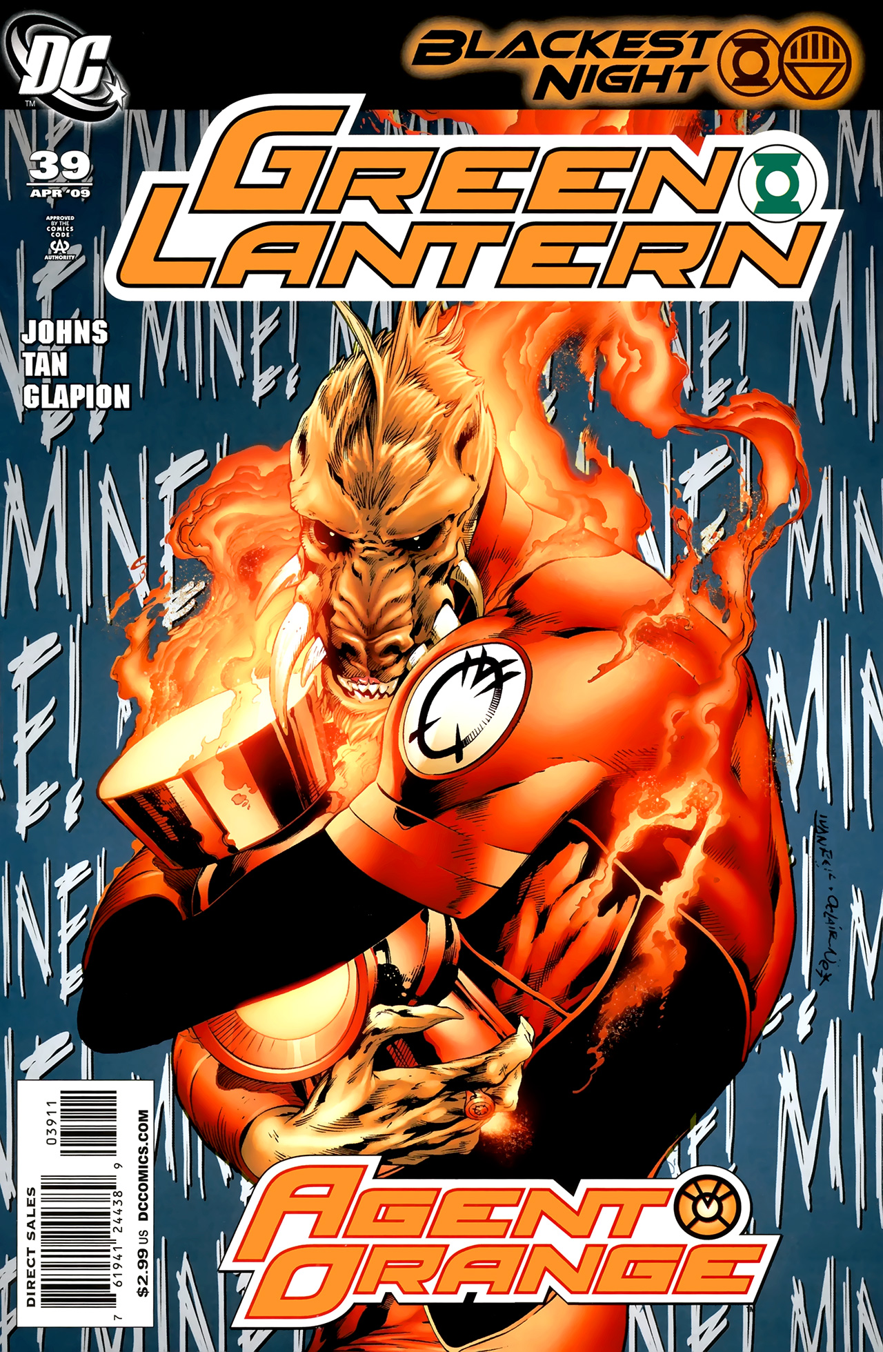 Read online Green Lantern (2005) comic -  Issue #39 - 1