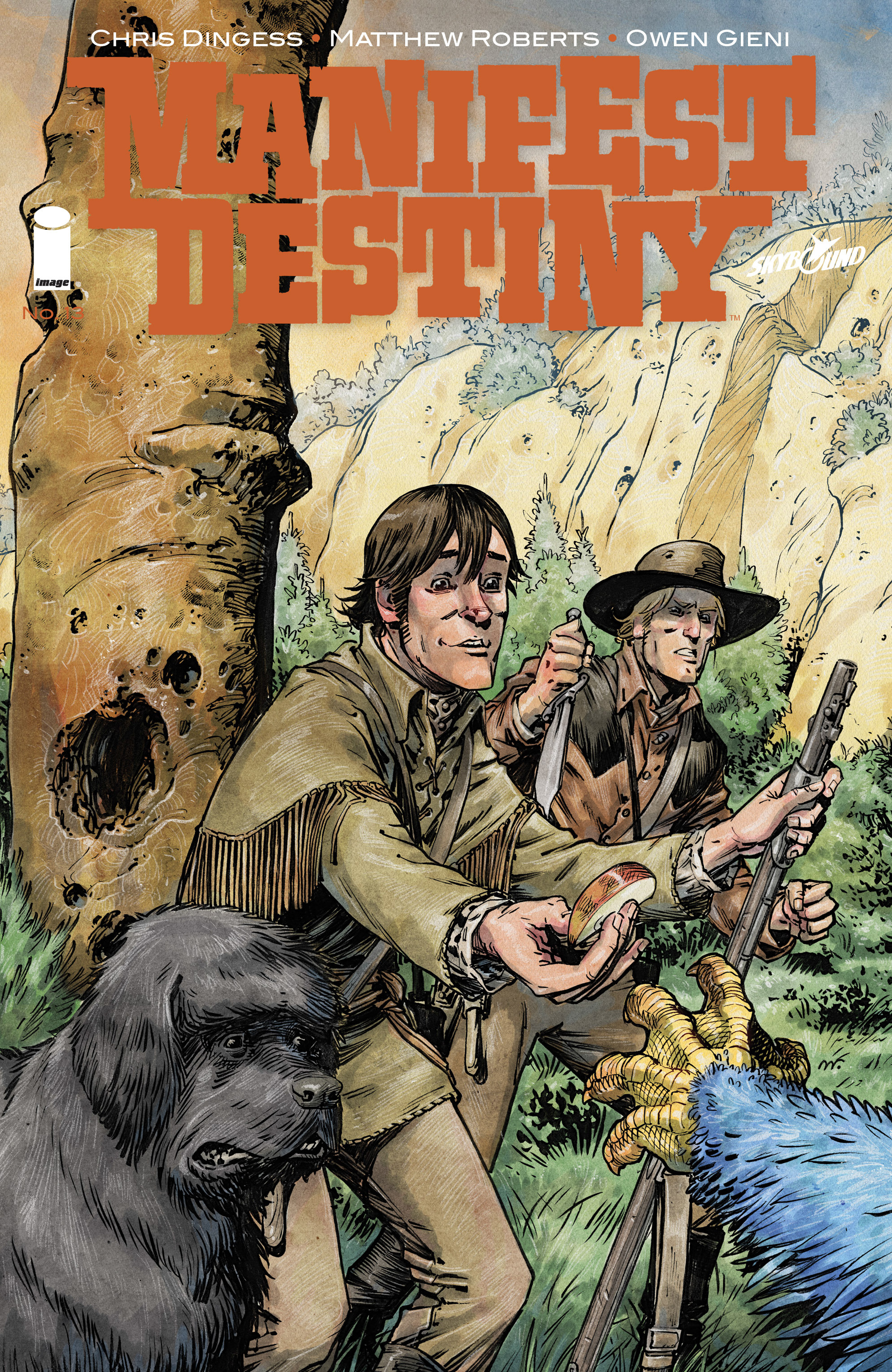 Read online Manifest Destiny comic -  Issue #13 - 1